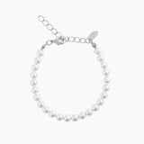 Caroline Svedbom - Pearl Bracelet Pearl Rhodium