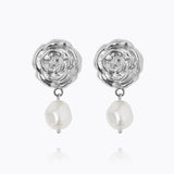 Caroline Svedbom - Rosita Pearl Earrings Pearl Rhodium