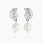 Caroline Svedbom - Seadora Earrings Pearl Rhodium