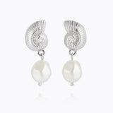 Caroline Svedbom - Seadora Earrings Pearl Rhodium