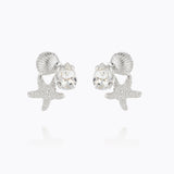 Caroline Svedbom - Seascape Earrings Crystal Rhodium