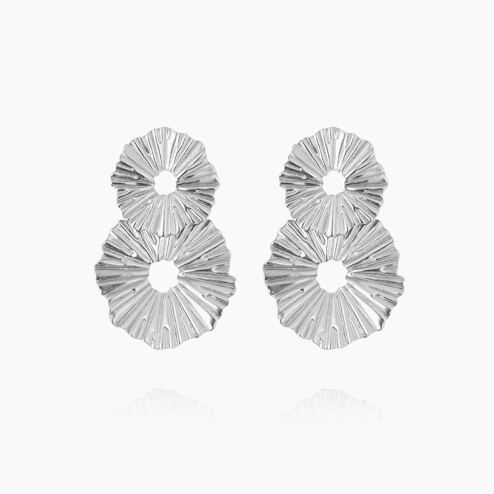 Caroline Svedbom - Vassia Earrings Rhodium Rhodium