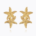 Caroline Svedbom - Grande Sea Star Earrings Gold