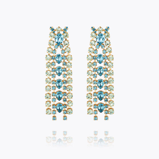 Caroline Svedbom - Mini Penelope Earrings Sea Breeze Combo Gold