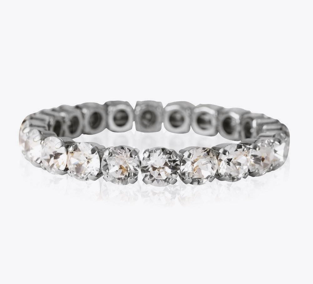 Gia Stretch Bracelet / Crystal