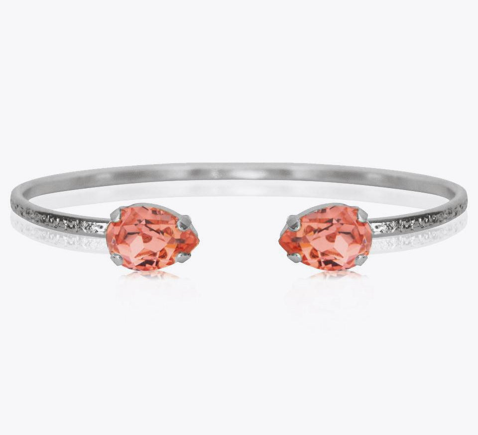 Petite Drop Bracelet / Rose Peach