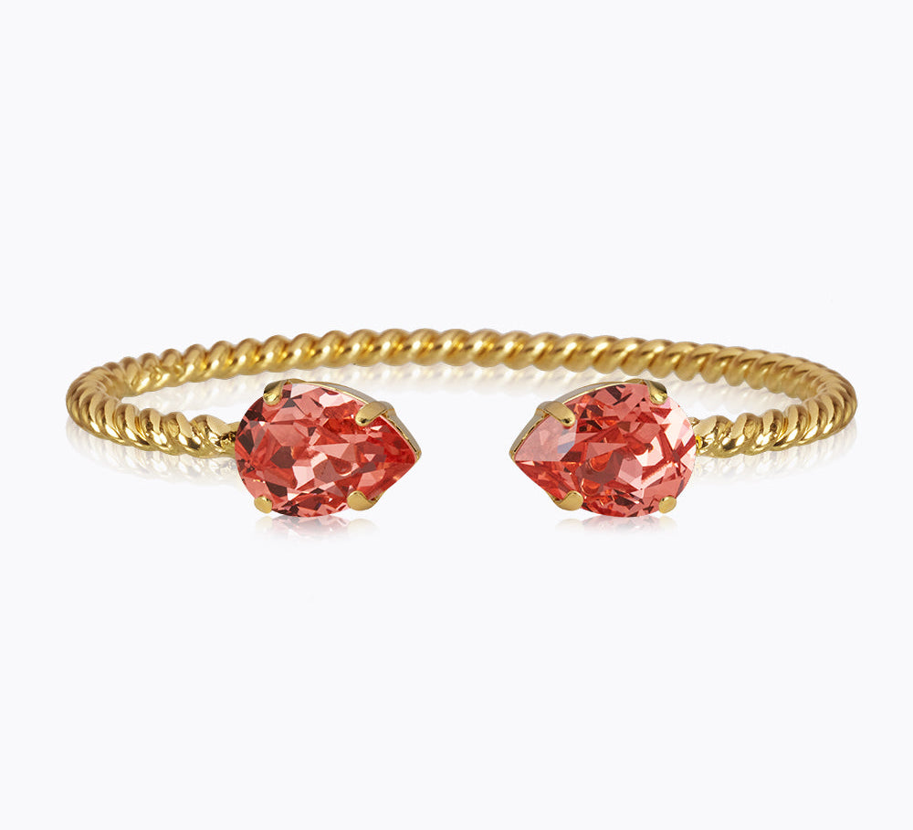 Caroline Svedbom - Mini Drop Bracelet Rose Peach Gold