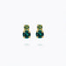 Caroline Svedbom - Leah Earrings Green Combo Gold