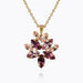 Caroline Svedbom - Melia Necklace Violet Combo Gold