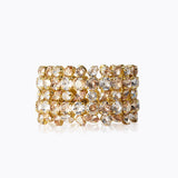 Caroline Svedbom - Multi Cuff Bracelet Golden Combo Gold