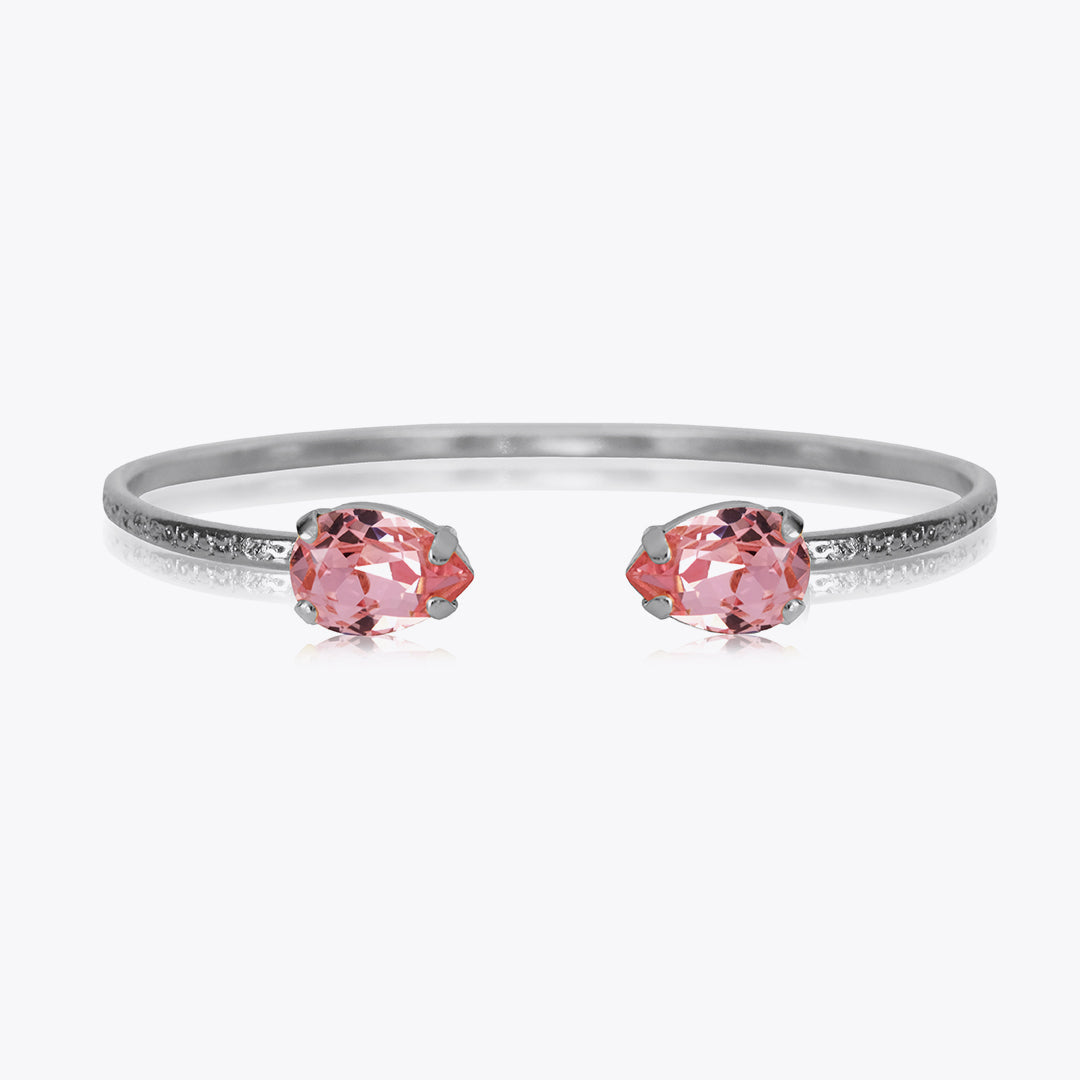 Caroline Svedbom - Petite Drop Bracelet Light Rose Rhodium