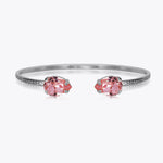 Caroline Svedbom - Petite Drop Bracelet Light Rose Rhodium