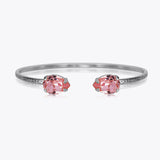 Caroline Svedbom - Petite Drop Bracelet Light Rose Rhodium